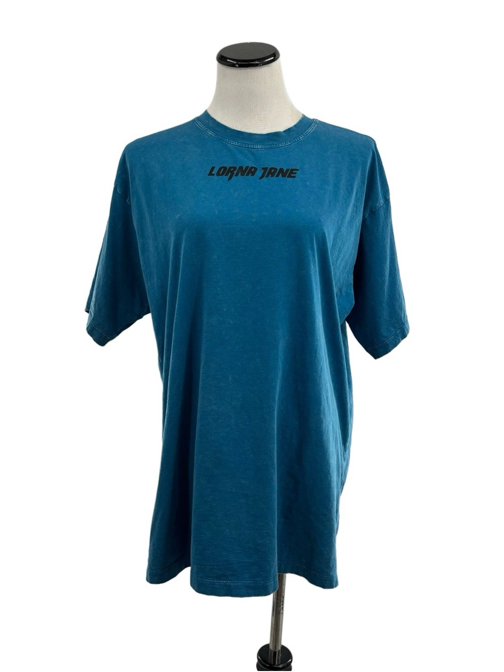Lorna Jane Deep Teal Short Sleeve Crew Tee